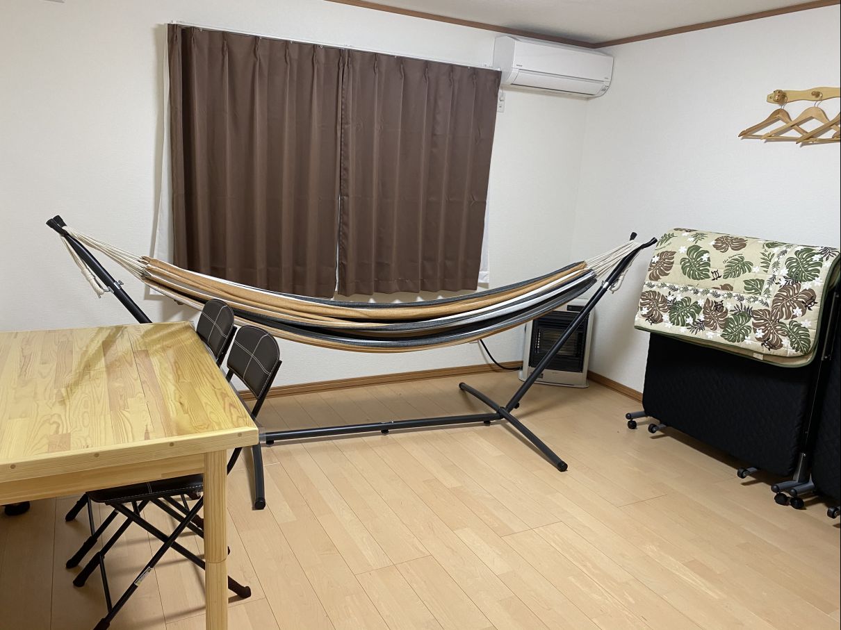 サルーテの二階の一部屋 